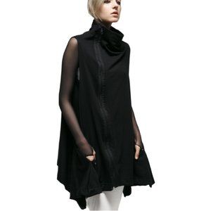 dolls kill MNML VAGABOND DRAPED VEST